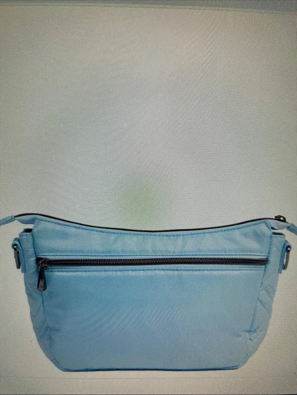 lug Sky Blue Quilted Crossbody Bag